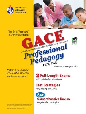 cover image of Georgia GACE Professional Pedagogy